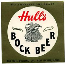  Hull's Bock Beer Label