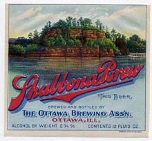  Shabonna Brew Beer Label
