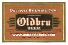  Oldbru Beer Label
