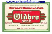  Oldbru Holiday Beer Beer Label