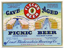 Cave Aged Picnic Beer Label Cave Aged Picnic Beer Label