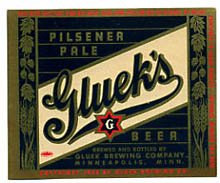  Glueks Pilsener Pale Beer Label