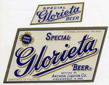  Glorieta Special Beer Label