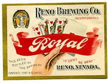  Royal Beer Label