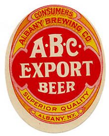 ABC Export Beer Label ABC Export Beer Label