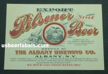  Pilsener Style Export Beer Label