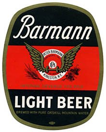  Barmann Light Beer Label