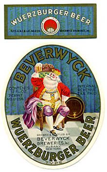  Beverwyck Wuerzburger Beer Label
