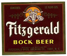  Fitzgerald Bock Beer Label