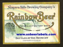  Rainbow Beer Label