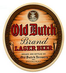 Old Dutch Lager Beer Label