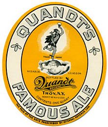  Quandt's Famous Ale Beer Label