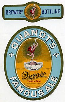  Quandts Famous Ale Beer Label