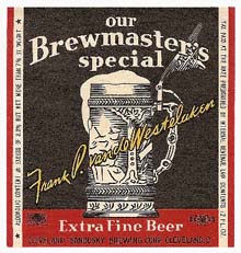  Brewmasters Special Beer Label