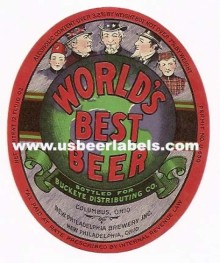  Worlds Best Beer Beer Label