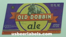 Old Dobbin Ale Beer Label Old Dobbin Ale Beer Label