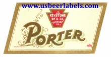  Porter Beer Label