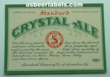  Crystal Ale Beer Label