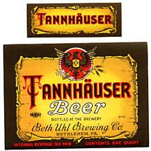  Tannhauser Beer Label