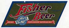  Fisher Export Beer Label