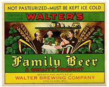 Walter's Family Beer Label