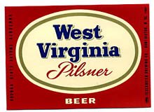  West Virginia Pilsner Beer Label