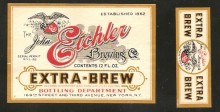 Extra Brew Beer Label Extra Brew Beer Label