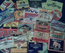 1930's beer labels from Ohio Beer Label Collection