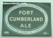 Fort Cumberland Ale Beer Label Fort Cumberland Ale Beer Label