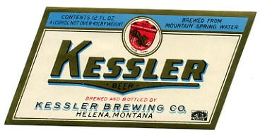 Unused 1950s Montana BUTTE SPECIAL BEER 4% 12oz Label 