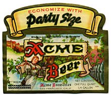  Acme Beer Label