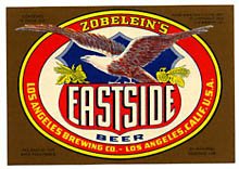  Zobeleins Eastside Beer Label