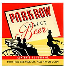  Park Row Select Beer Label
