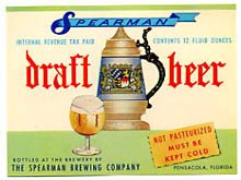  Spearman Draft Beer Label
