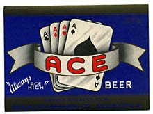  Ace Beer Label