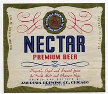  Nectar Premium Beer Label