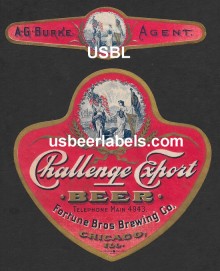 Challenge Export Beer Label