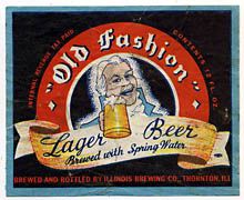 Old Fashion Lager Beer Label Old Fashion Lager Beer Label