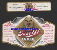  Tosetti Tonic Beer Label