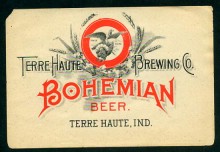 Bohemian Beer Label Bohemian Beer Label