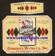  Diamond Ale Beer Label
