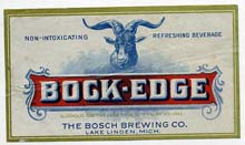 Bock Edge Beer Label