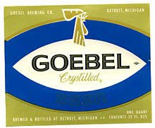  Goebel Beer Label