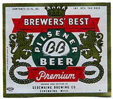 Brewer's Best Pilsener Beer Label Brewer's Best Pilsener Beer Label
