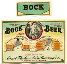  Bock Beer Label