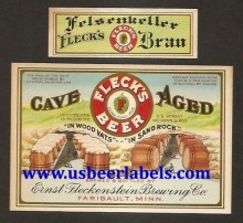 Flecks Cave Aged Beer Beer Label Flecks Cave Aged Beer Beer Label