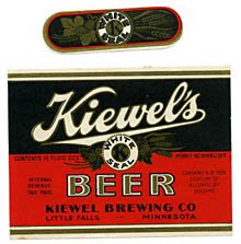 Kiewels White Seal Beer Label