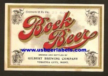  Bock Beer Label