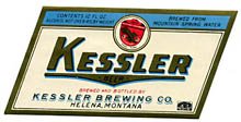  Kessler Beer Label