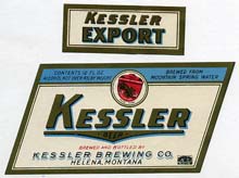  Kessler Export Beer Label